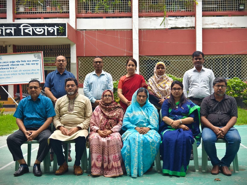 Teachers of the Department